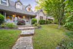 Walkway to front door
